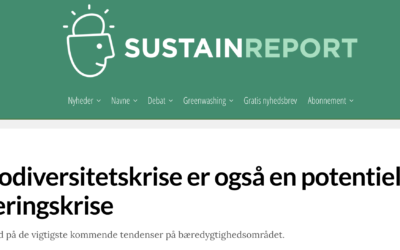 En biodiversitetskrise er også en potentiel investeringskrise